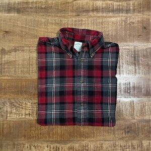 Brooks Brothers Milano Plaid Button Down Shirt